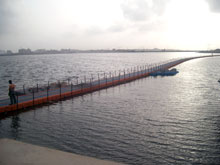 Pakistan’s Longest Floating Bridge