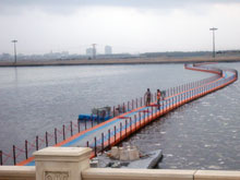 Pakistan’s Longest Floating Bridge
